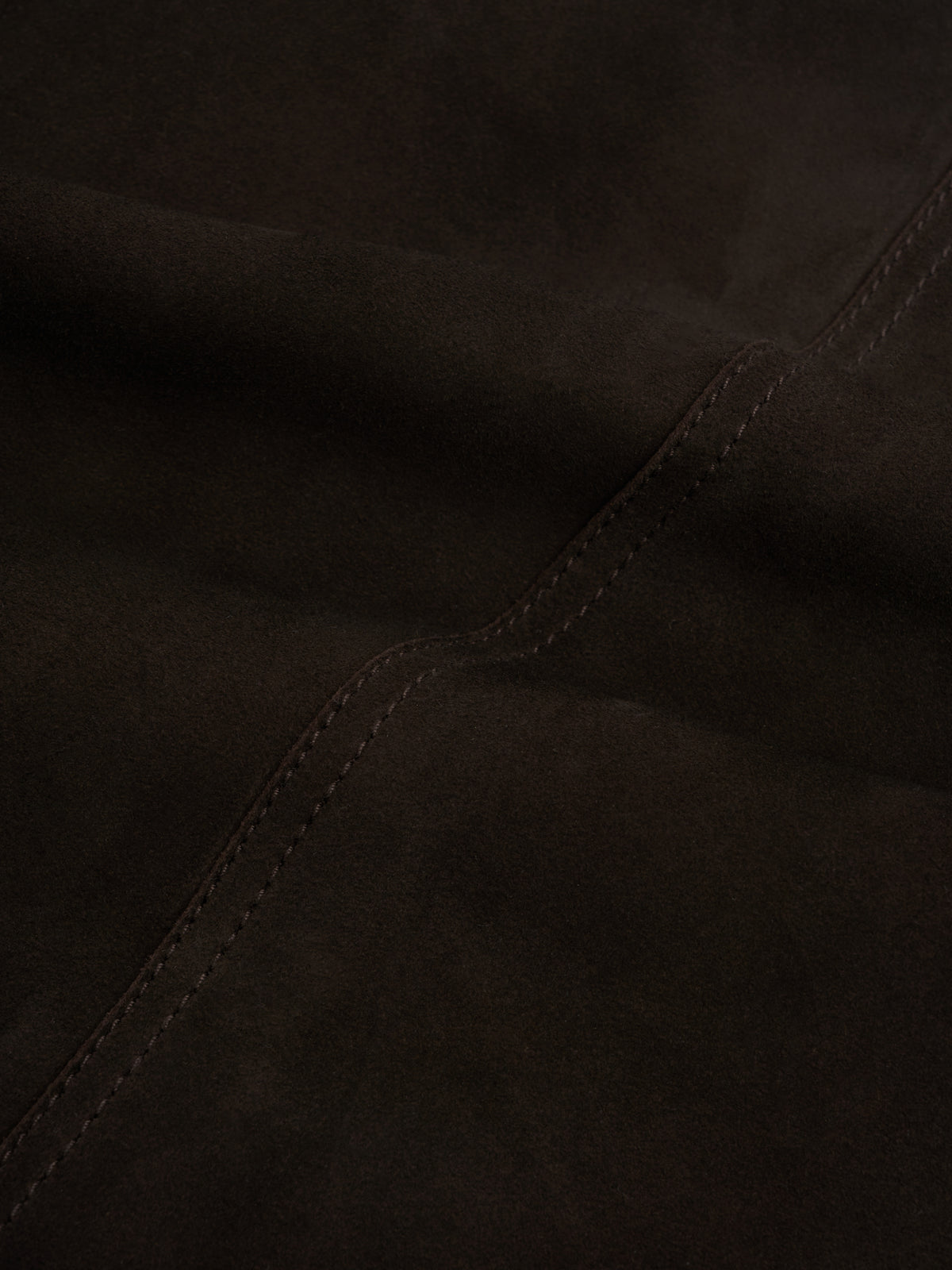 Shawcross Jacket Suede Chocolate Brown