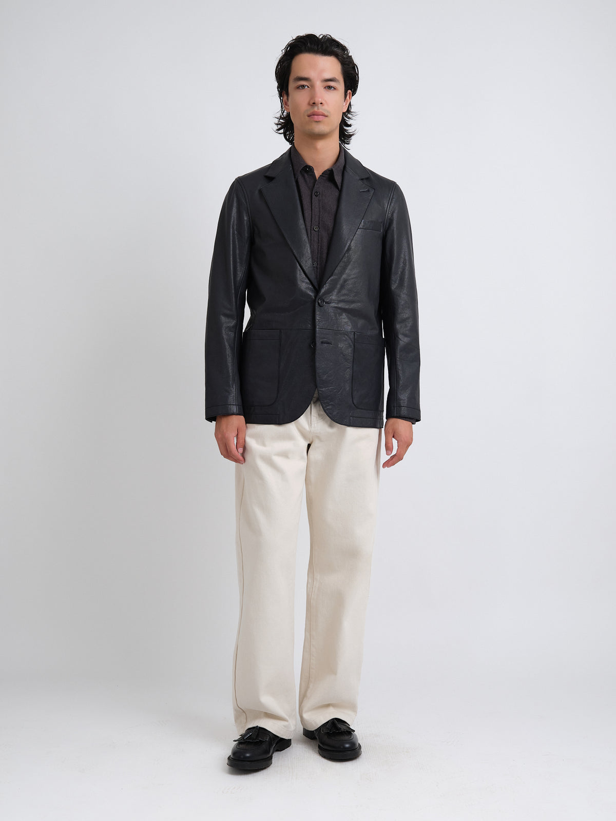 Leather Westbury Jacket Leather Black