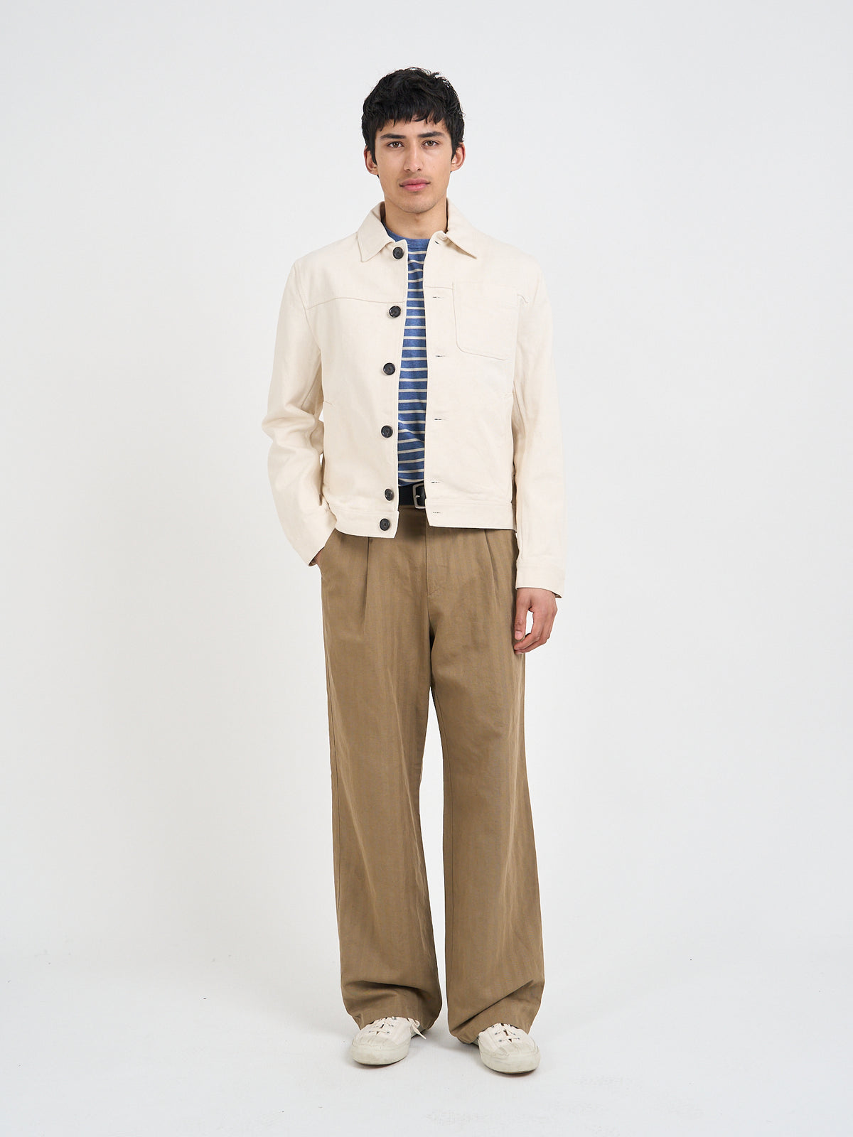 Buffalo Jacket Marin Ecru