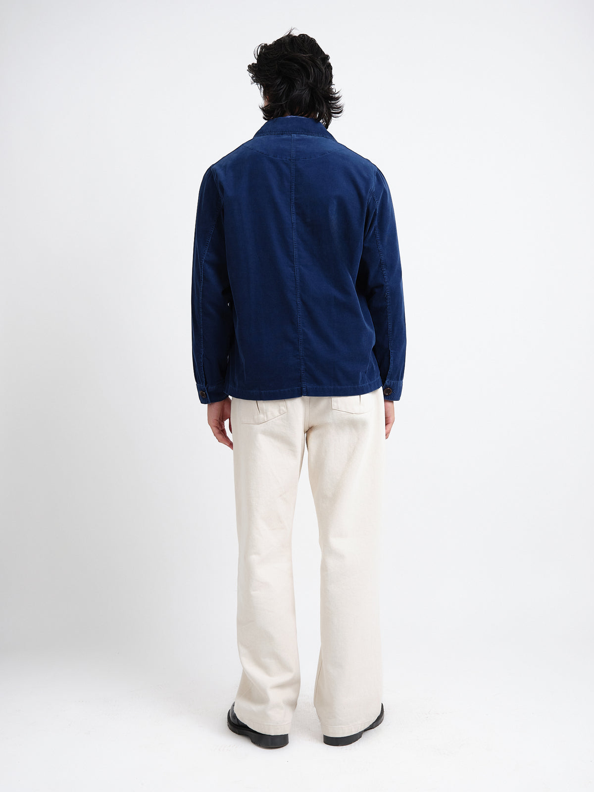 Bradwell Jacket Newson Cord Indigo Blue