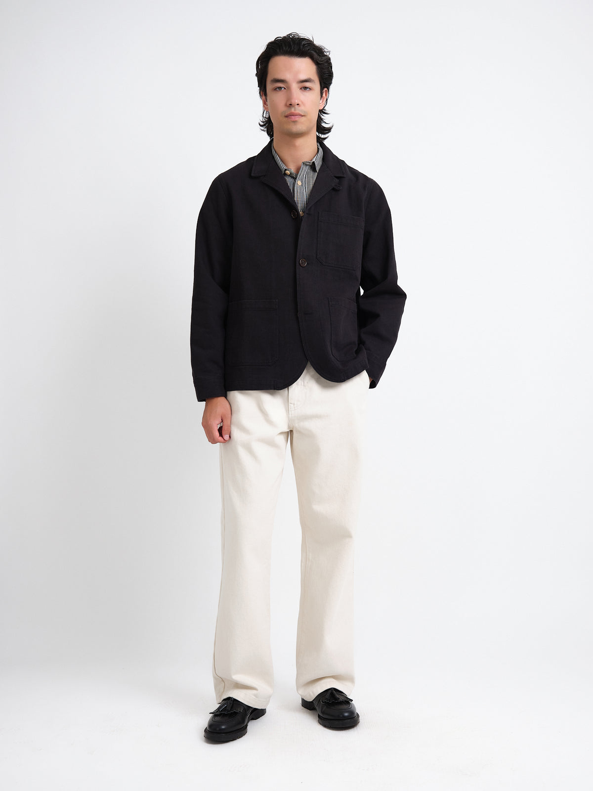 Bradwell Jacket Roderick Twill Black