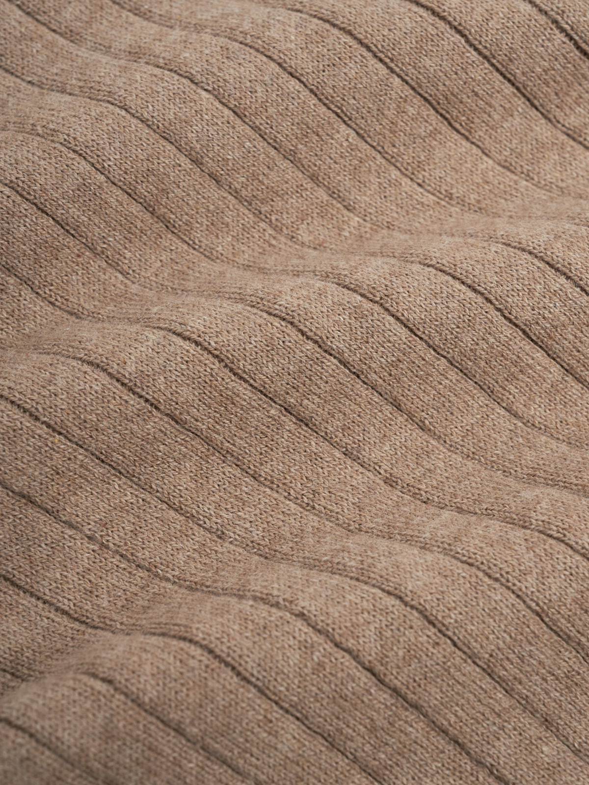 Pablo Knitted Polo Shirt Eversley Sand