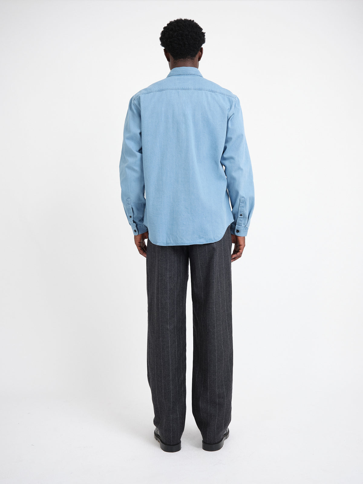 Corby Shirt Mullins Denim Indigo Light