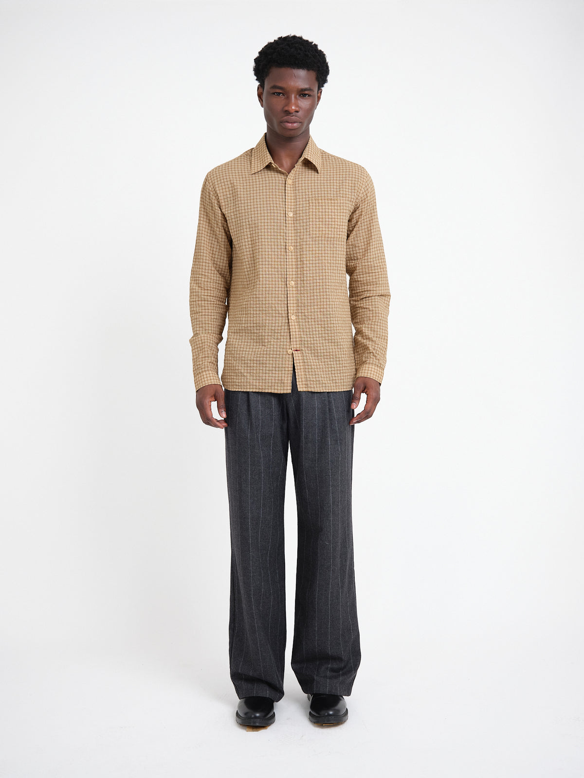 New York Special Shirt Dobson Beige