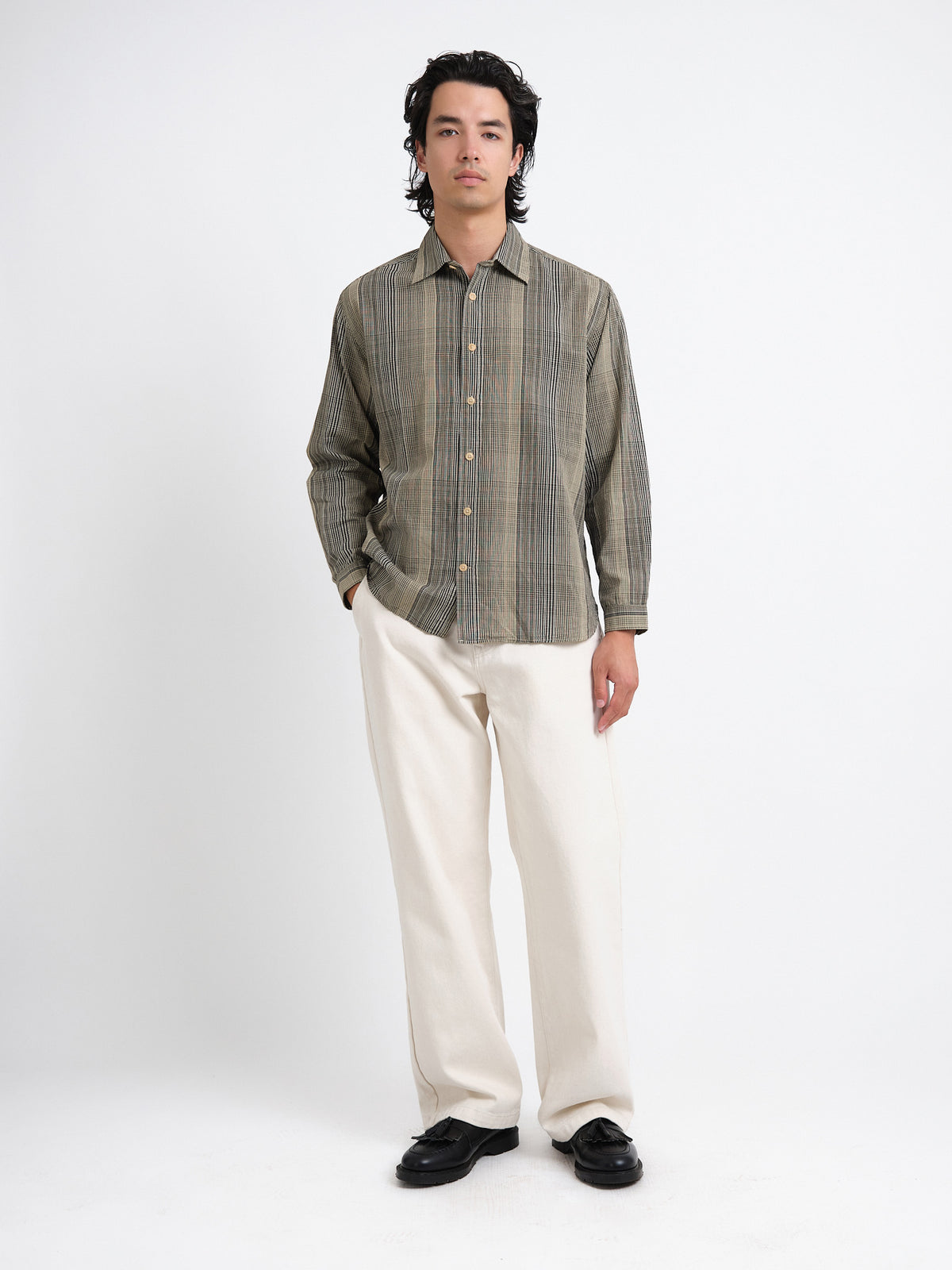 New York Special Shirt Orton Black Multi